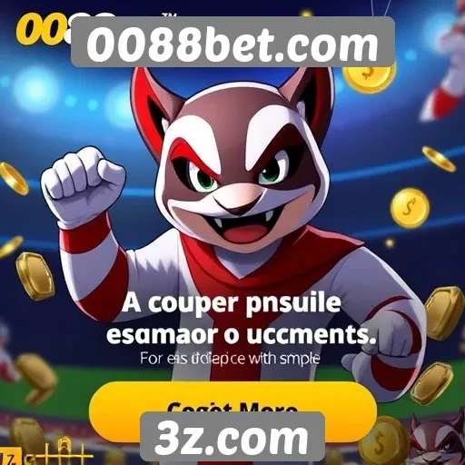 Possíveis promoções e bônus em 0088bet.com